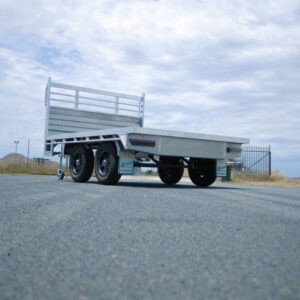 Flat Bed Trailer 3m Rated 2t