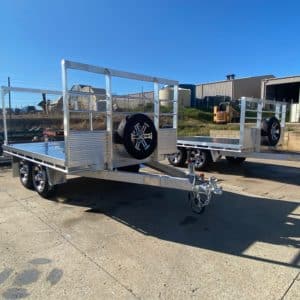 Flat Bed Trailer 3m Rated 3.5t
