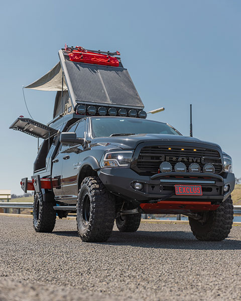 Customized pickup truck — Custom Built Trailer In Bathurst, NSW